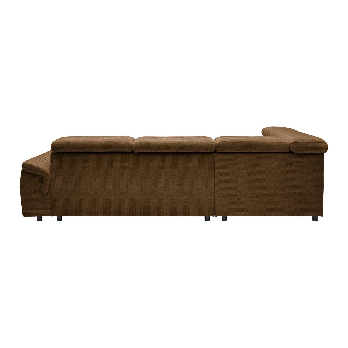 Kutna Garnitura Gremio - boje hrđe/crna, Moderno, tekstil/plastika (206/283cm) - Modern Living
