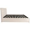 STOPPAD SÄNG SIENNA -EXKLUSIV- -BASED- - beige/ljusgrå, Lifestyle, metall/trä (180/200cm) - Based