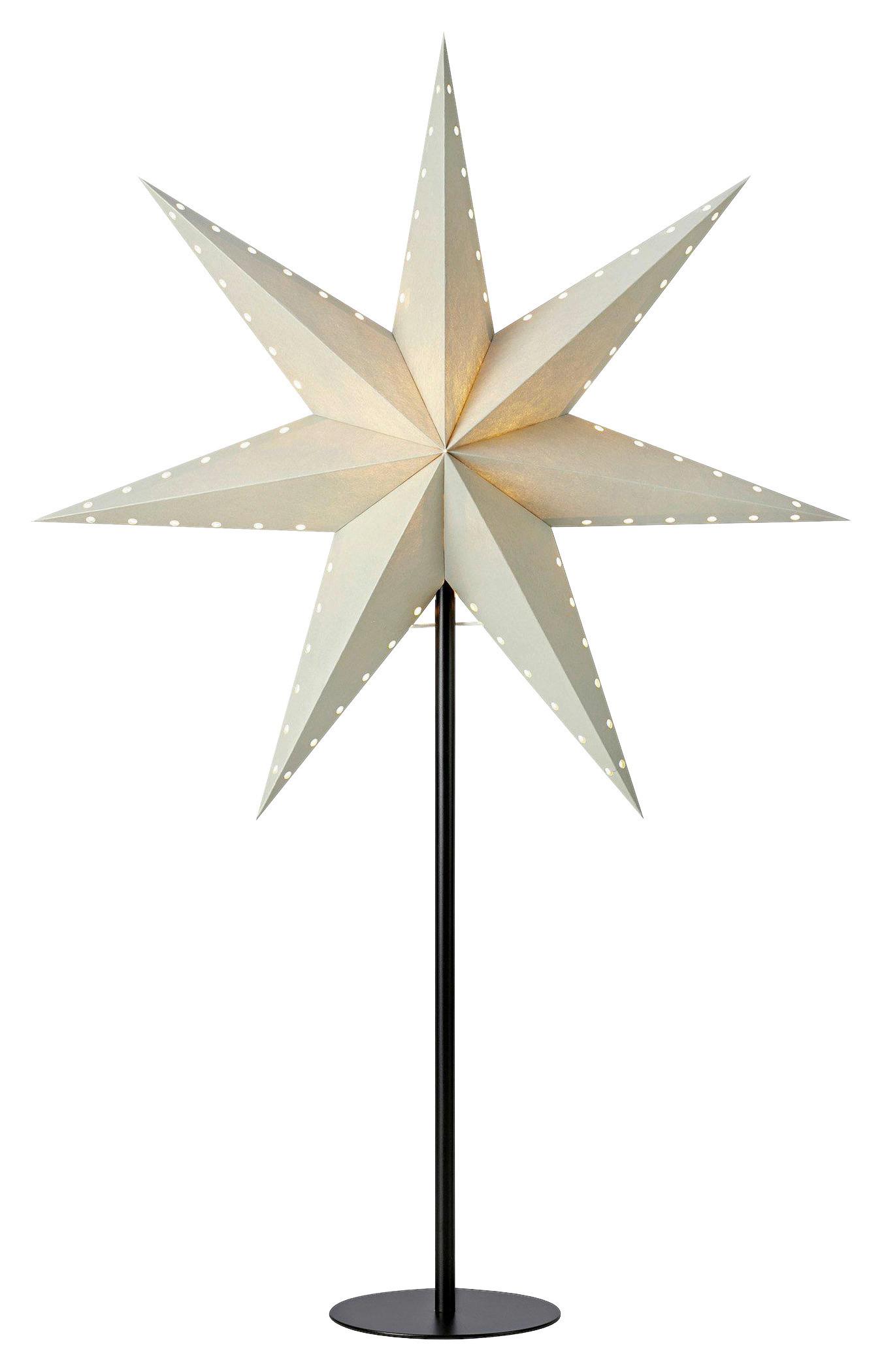 Dekostern Lively Table Star Hellgrau max. 6 Watt - Hellgrau, Basics, Papier (16/45/65cm) - Markslöjd