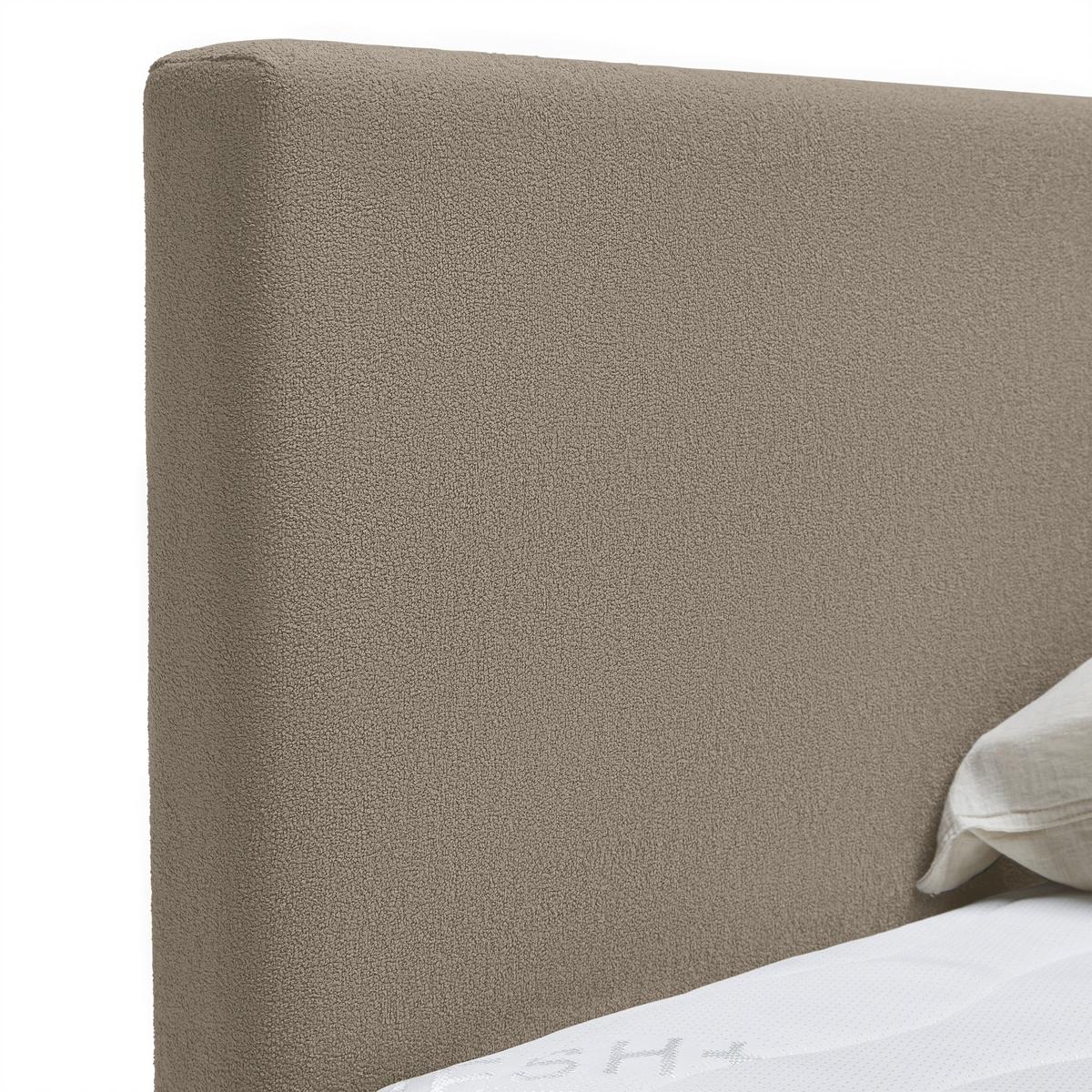 Boxspring Krevet Mira 2 - smeđa, Moderno, drvo/metal (140/200cm) - Based