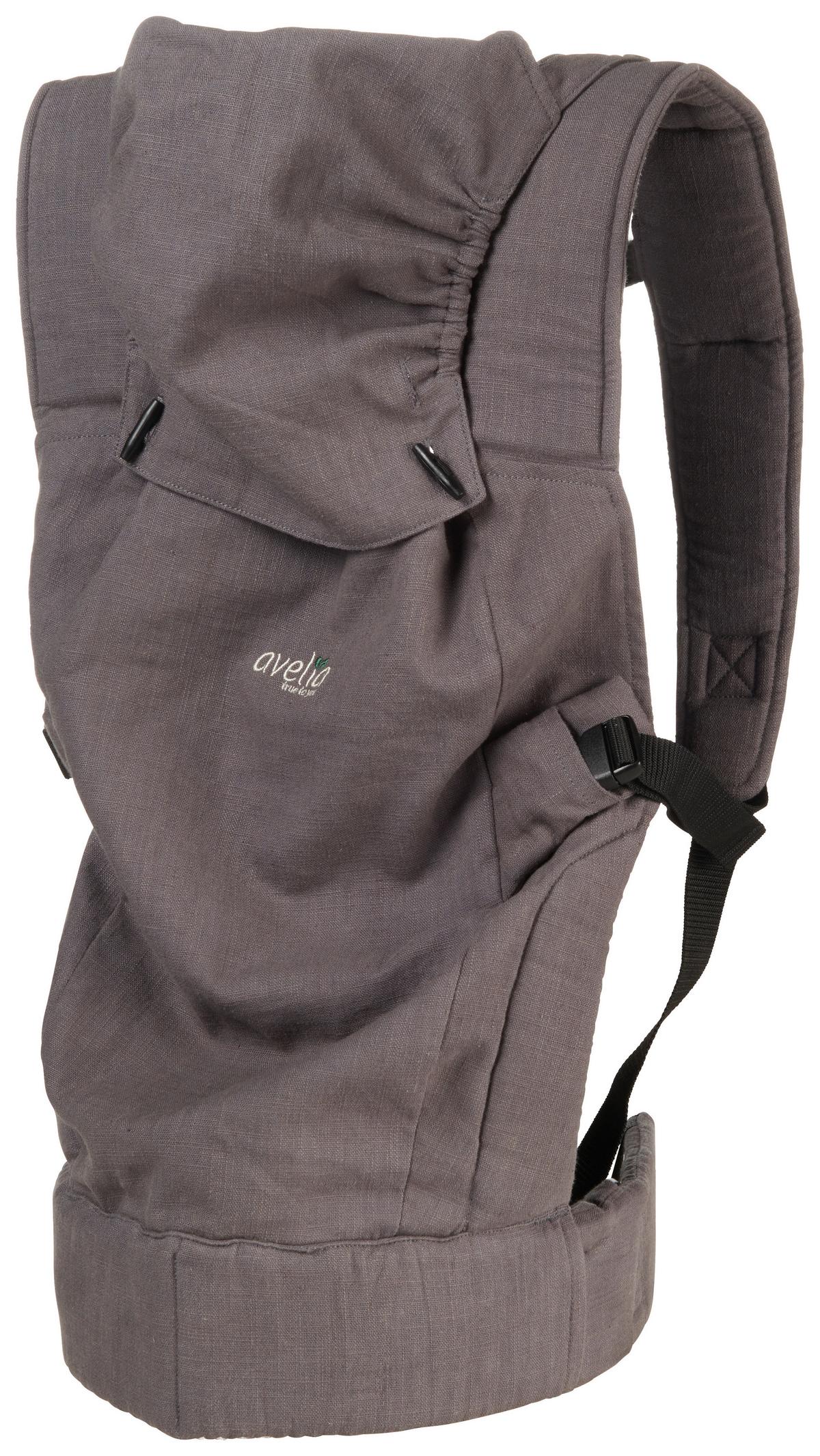NOSIDEŁKO NATURE - szary, Basics, tkanina (37/34cm) - Avelia