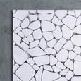Teppich Digitaldruck Kiesel 70x200cm - Dunkelgrau/Hellgrau, Textil (70/200cm) - Mömax modern living