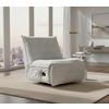 RELAXFÅTÖLJ ALURA - ljusgrå/svart, Modern, metall/trä (90/92/90cm) - Bessagi Home