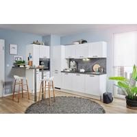 Einbauküche PN210 in Weiß - Weiß, MODERN, Holzwerkstoff - Pino