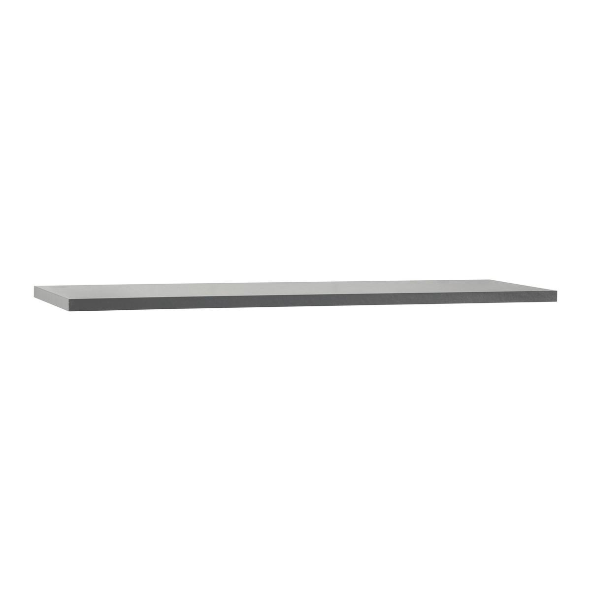 Wandboard Bigg in Anthrazit - Anthrazit, Holzwerkstoff (80/1,8/25cm) - Mömax