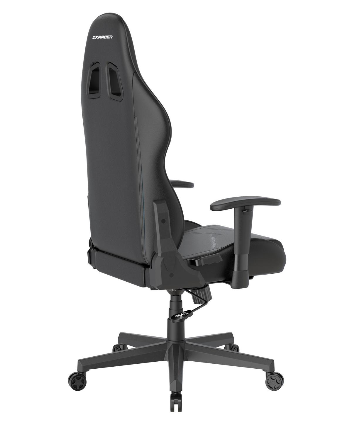 Gamingstuhl Prince Schwarz - Schwarz/Weiß, KONVENTIONELL, Kunststoff/Textil (70/132/70cm) - Dxracer