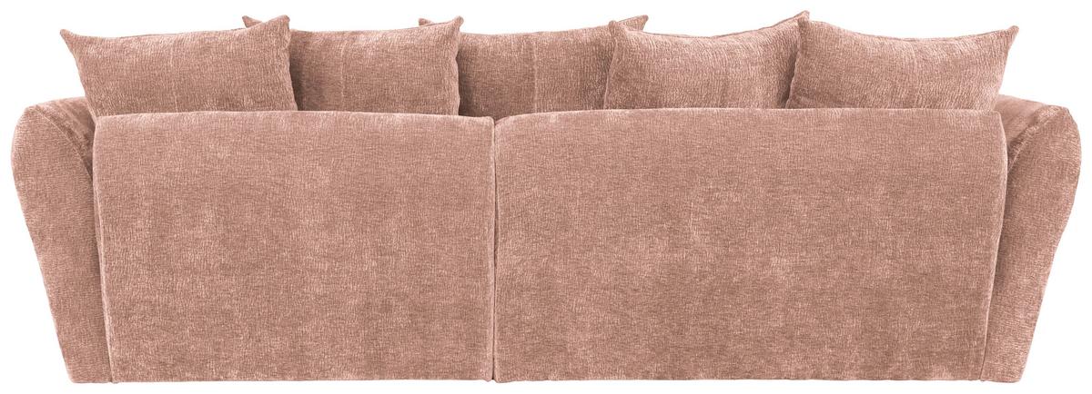 Kutna Garnitura Cammellio - ružičasta/crna, Moderno, tekstil (296/189cm) - Mömax