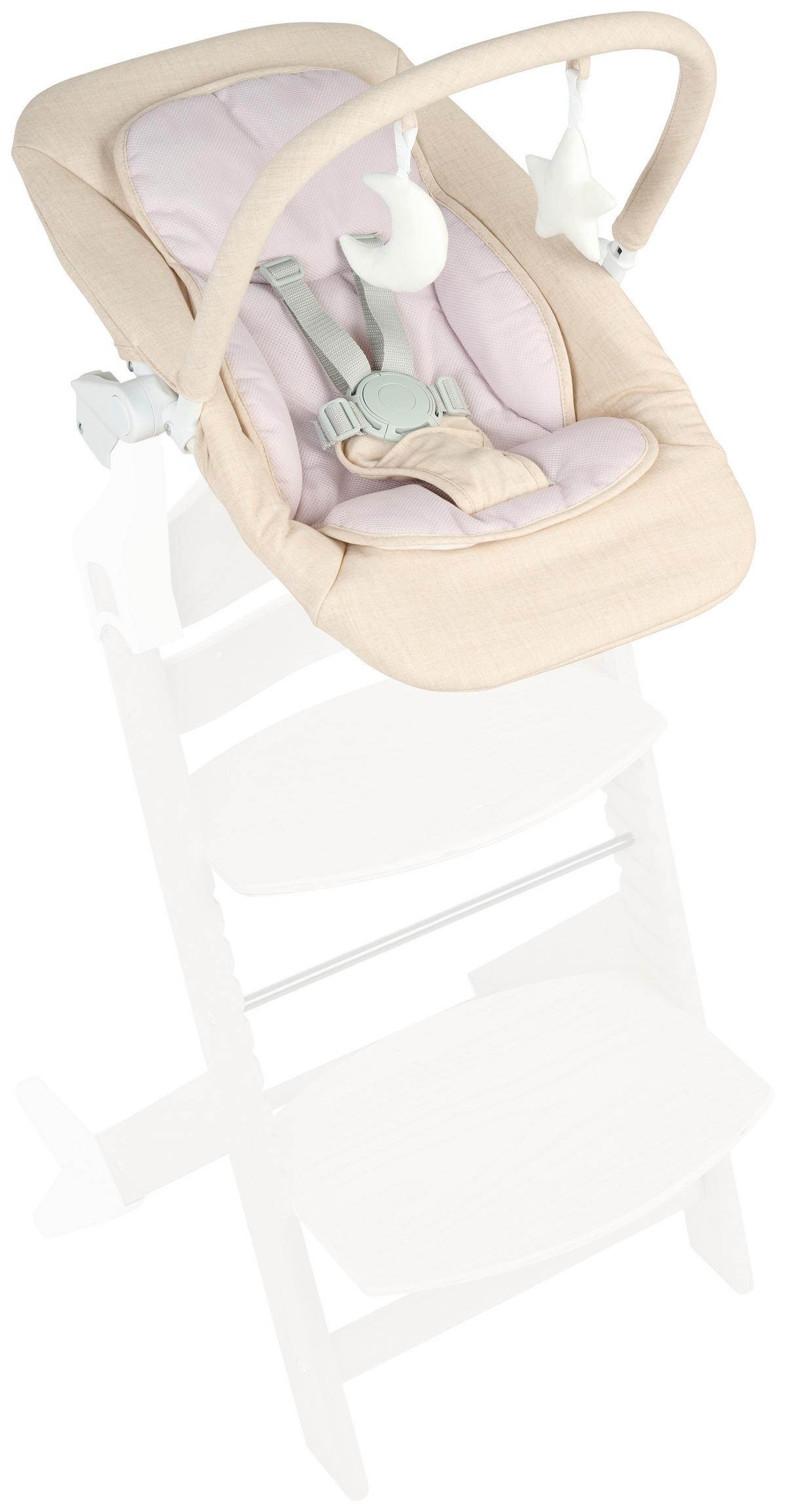 BUJAK LUNCH - beżowy, Basics, tworzywo sztuczne/metal (66/45/48-58cm) - My Baby Lou