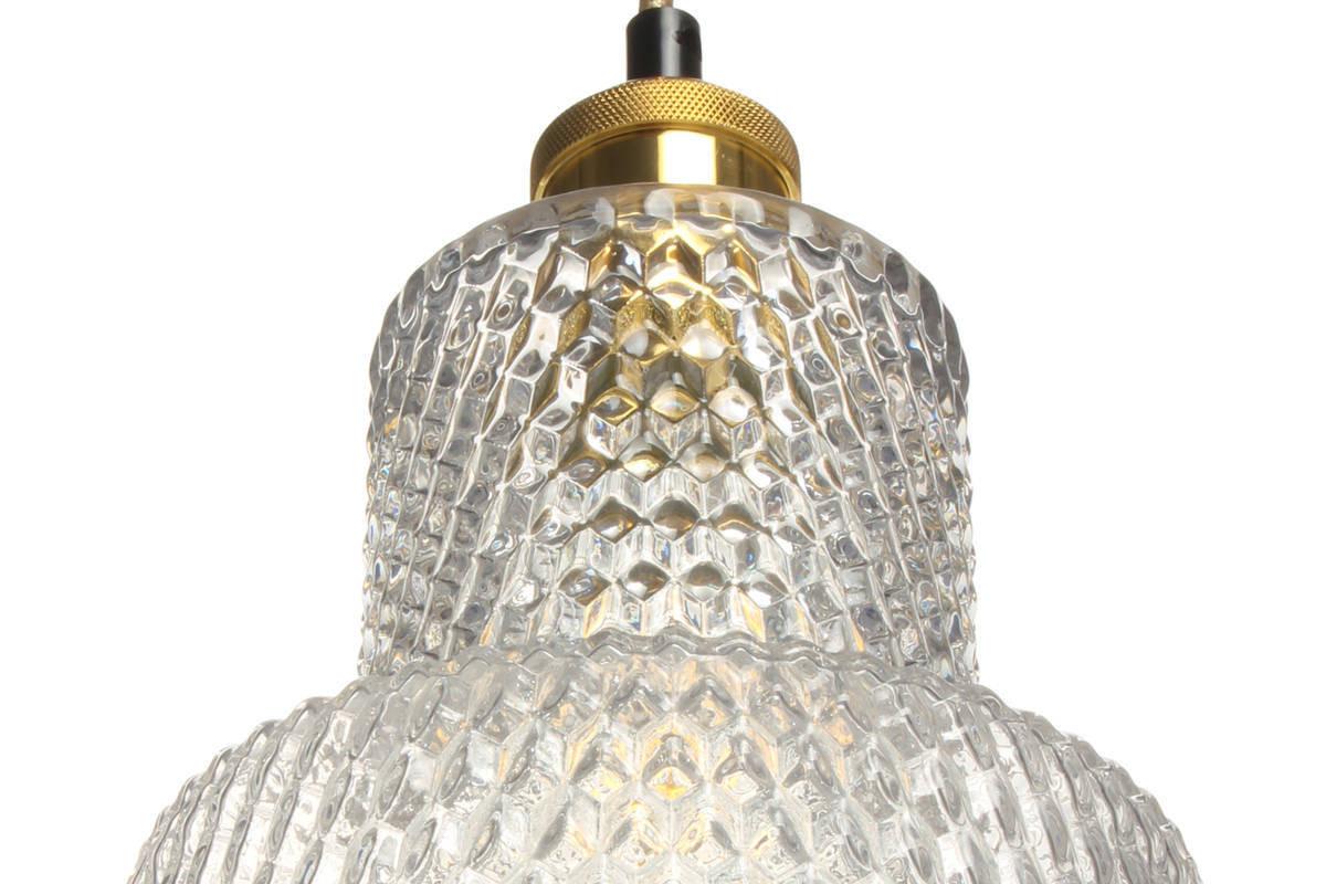 Hängeleuchte Hängelampe Mona 125 - Klar, Trend, Glas (17/27/17cm) - Kayoom