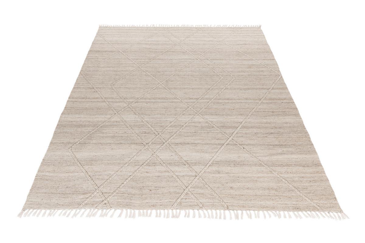 FLACHWEBETEPPICH MY DAKAR 365 - Creme, Basics, Textil (80/150cm)