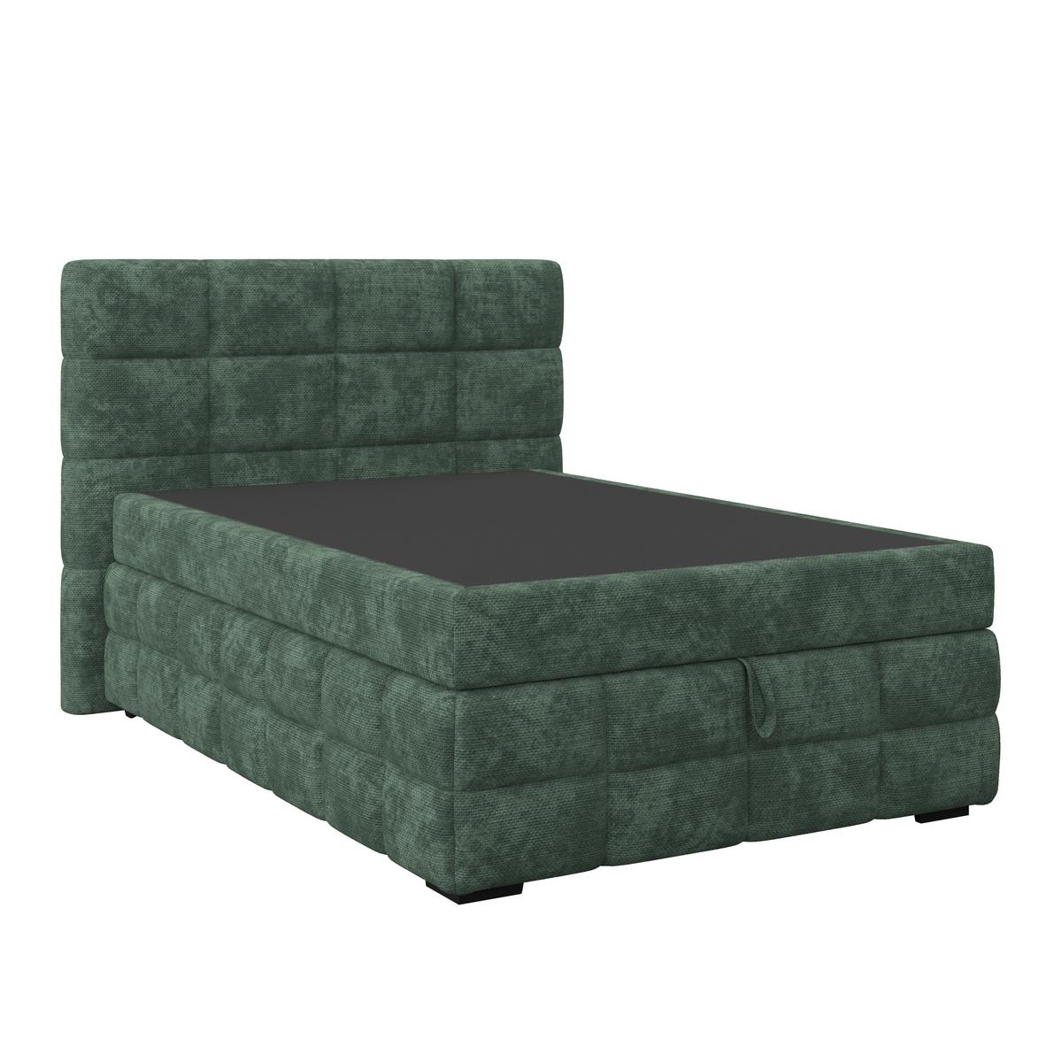 PAT BOX VEGA - verde, Trend, lemn/textil (140/200cm) - Modern Living