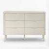 SIDEBOARD BRENDA - cachemire, MODERN, matériau en bois/métal (120/85/40cm) - Bessagi Home