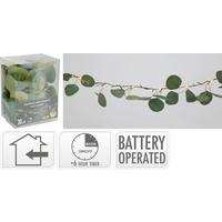 Girland Eukaliptusz - zöld, Basics, műanyag (290cm)