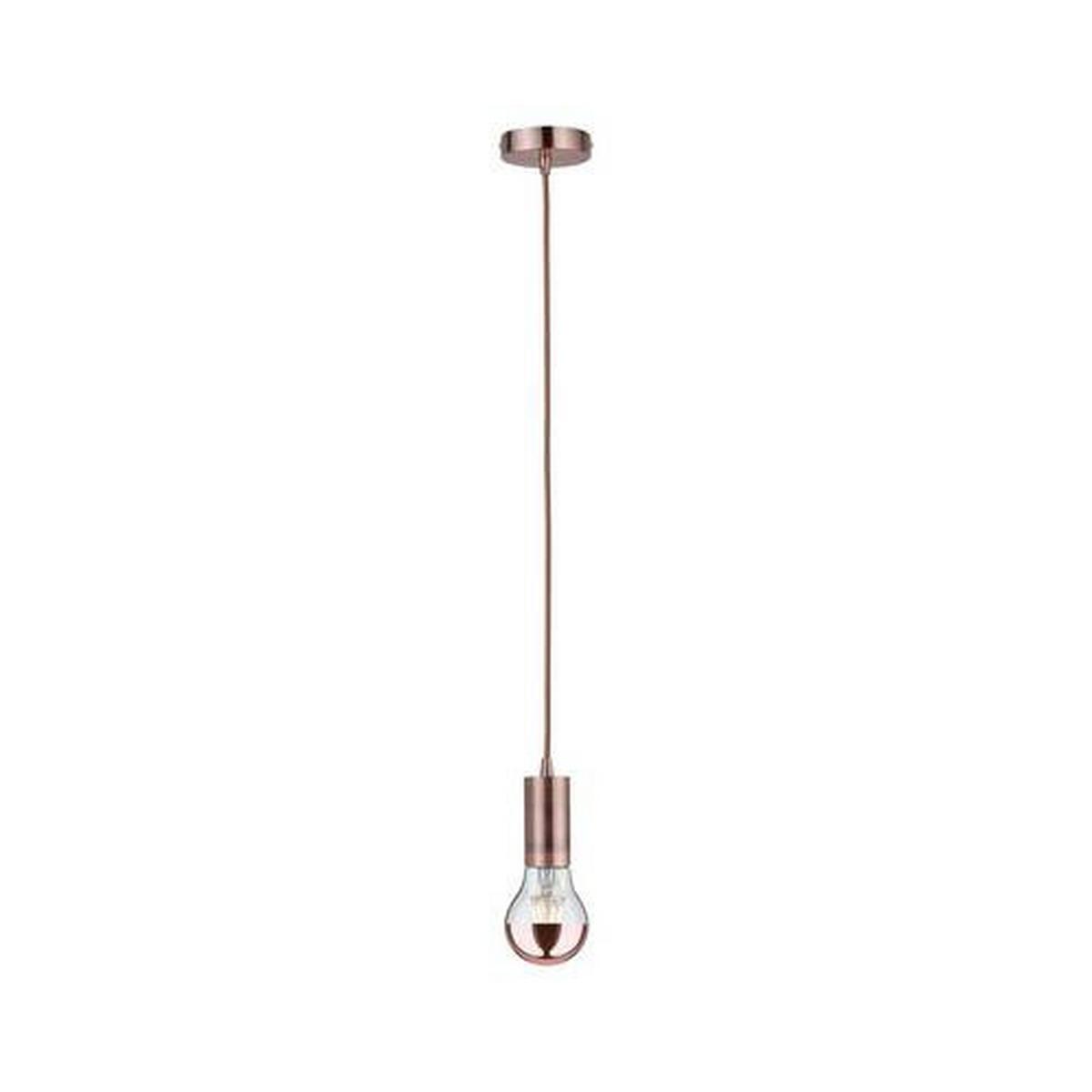 Hängeleuchte Haldis in Kupferfarben max. 60 Watt - Design (10/200cm) - Paulmann