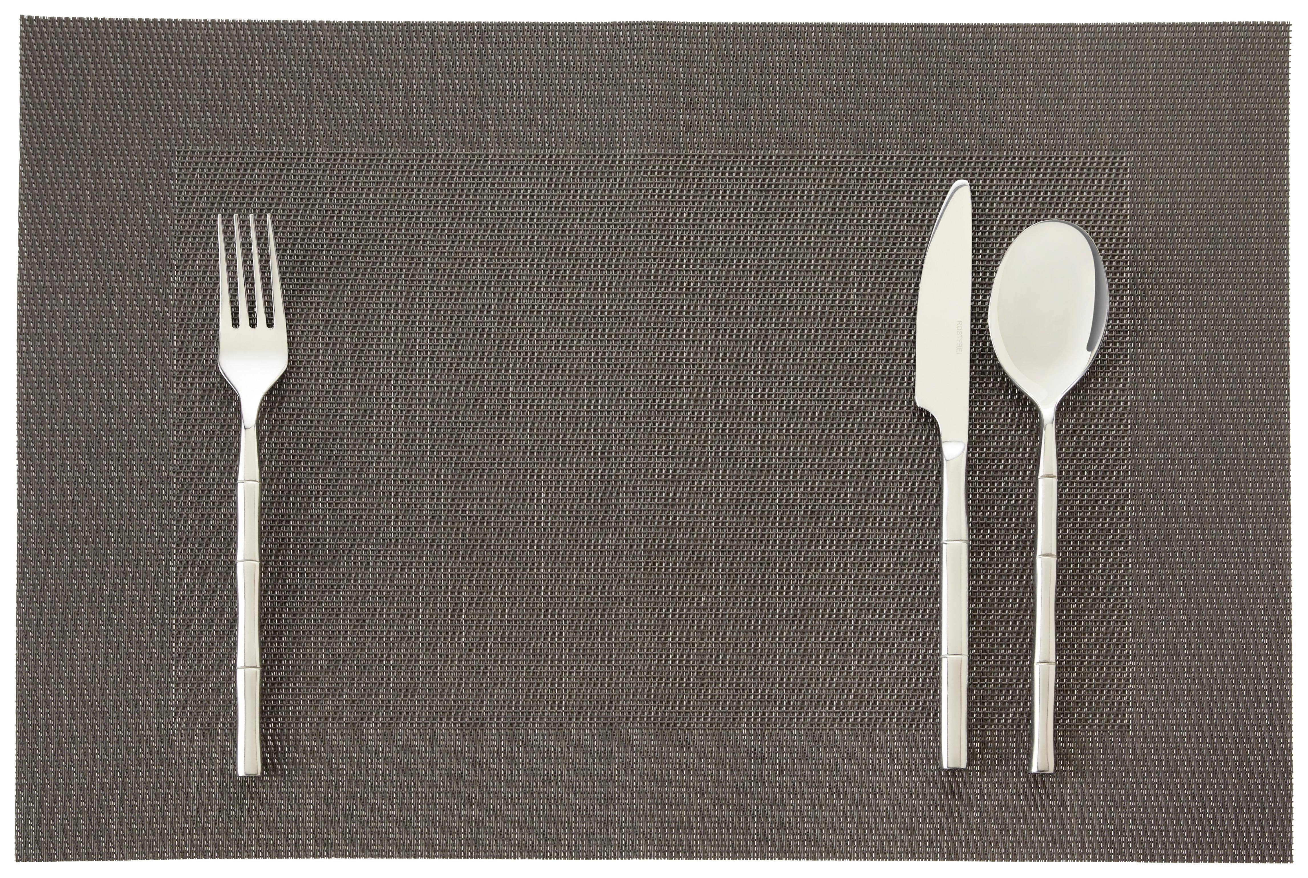 Tischset Ralph in diversen Farben - Türkis/Anthrazit, Textil (45/30cm) - Modern Living