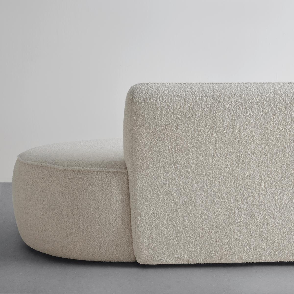 Sarokkanapé Belmondo - ekrü, Modern, textil (296/75/184cm) - Mömax
