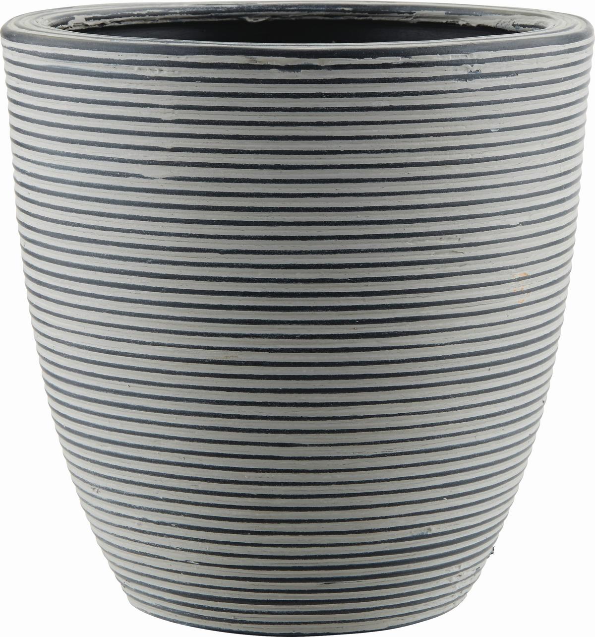 Vas ornamental Marlene - negru, Lifestyle, plastic (15/15cm) - Mömax