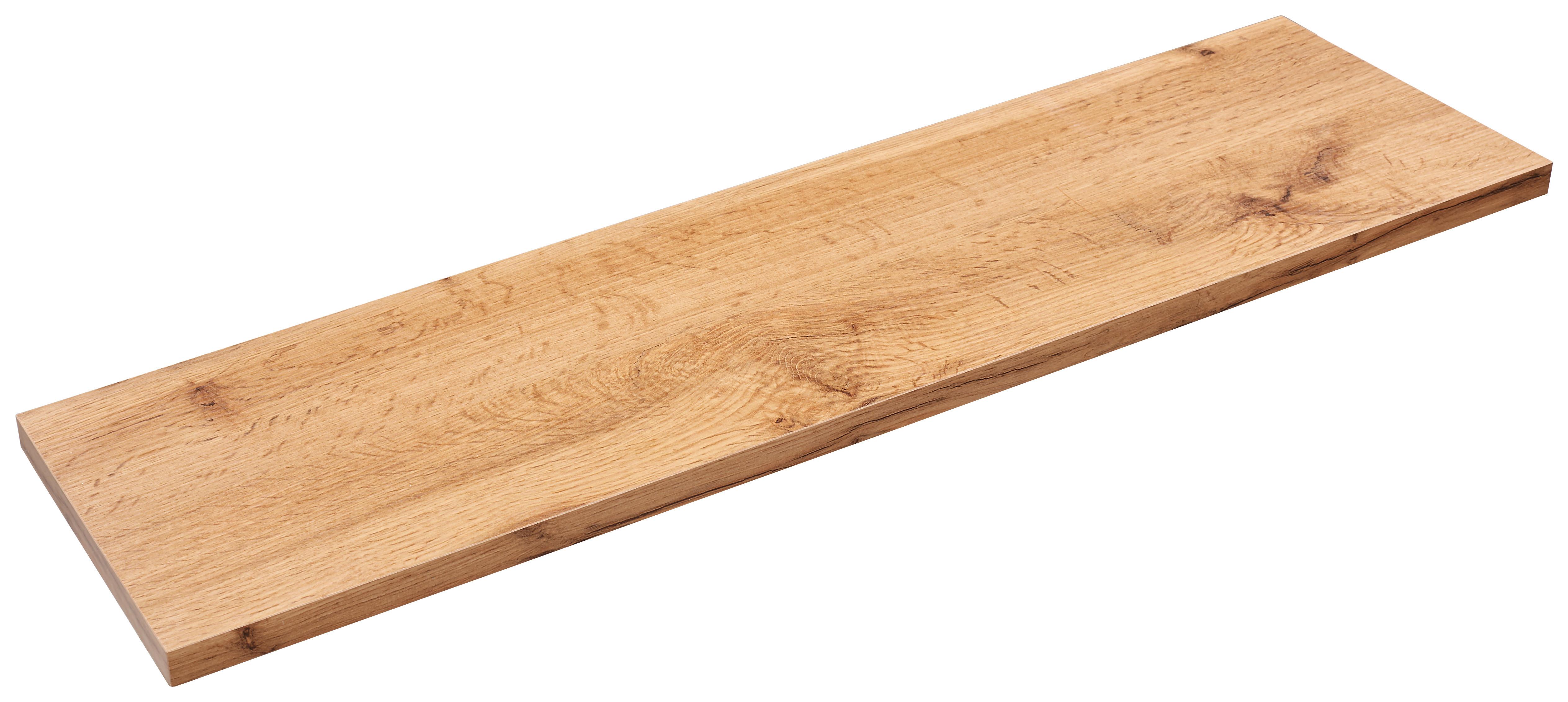 Falipolc Tölgy Szín 80/20 Skate - tölgyfa, Modern, faalapú anyag (80/1,8/20cm)