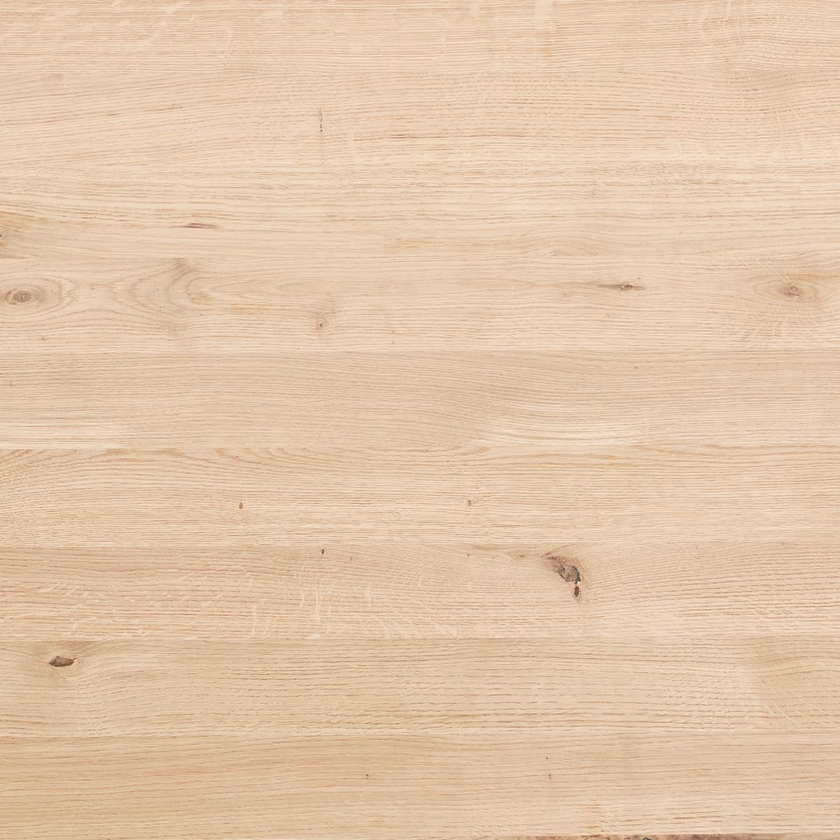 STÓŁ DO JADALNI RICKET -EXKLUSIV- - kolor dębowy/czarny, Design, metal/drewno (140/90/75cm) - Landscape