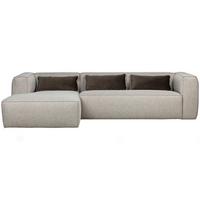 Ecksofa Bean Hellgrau S: 175x305cm - Hellgrau, Design, Textil (175/305cm) - Livetastic