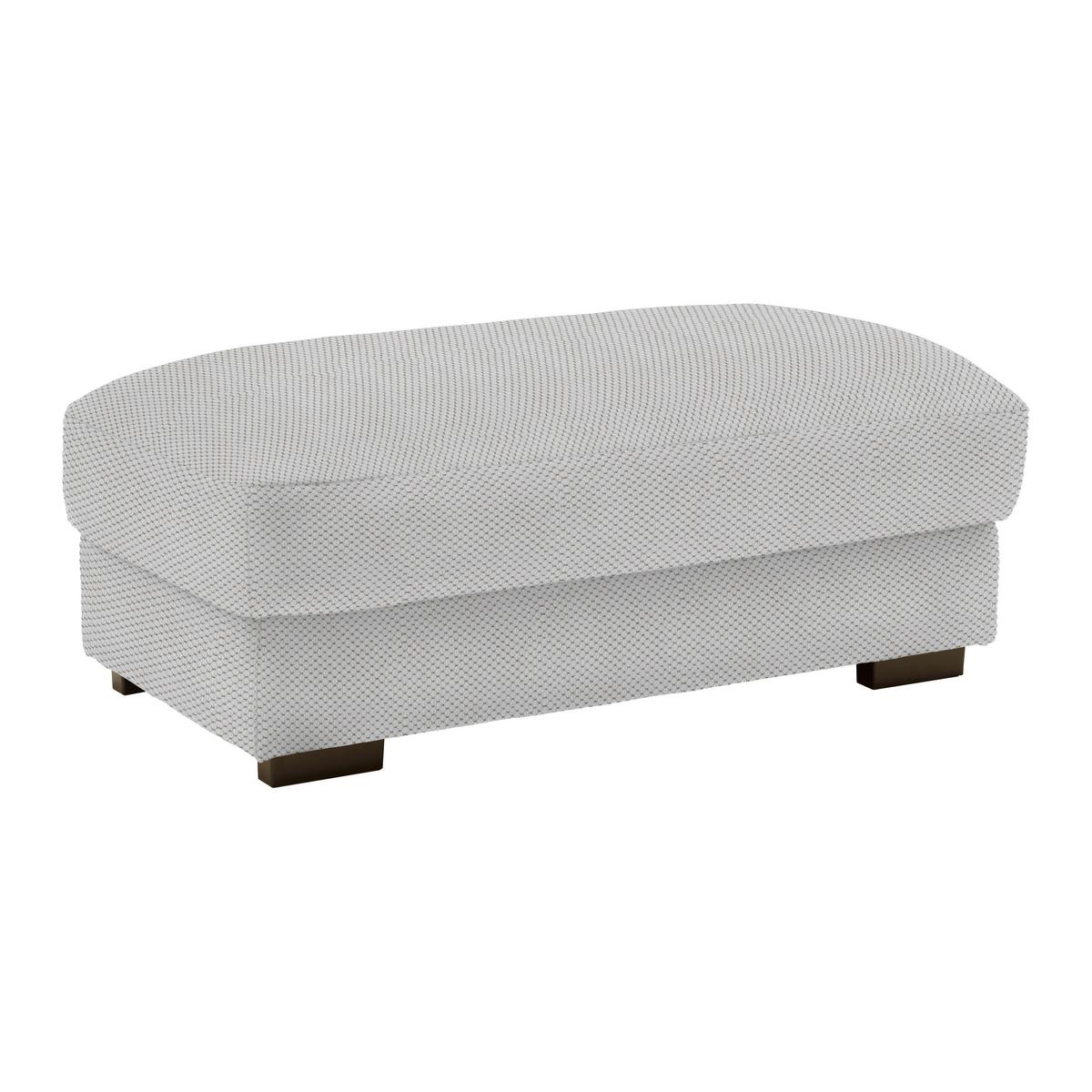 Hocker Pedro Hellgrau - Hellgrau, MODERN, Textil (60/46/110cm) - Mömax