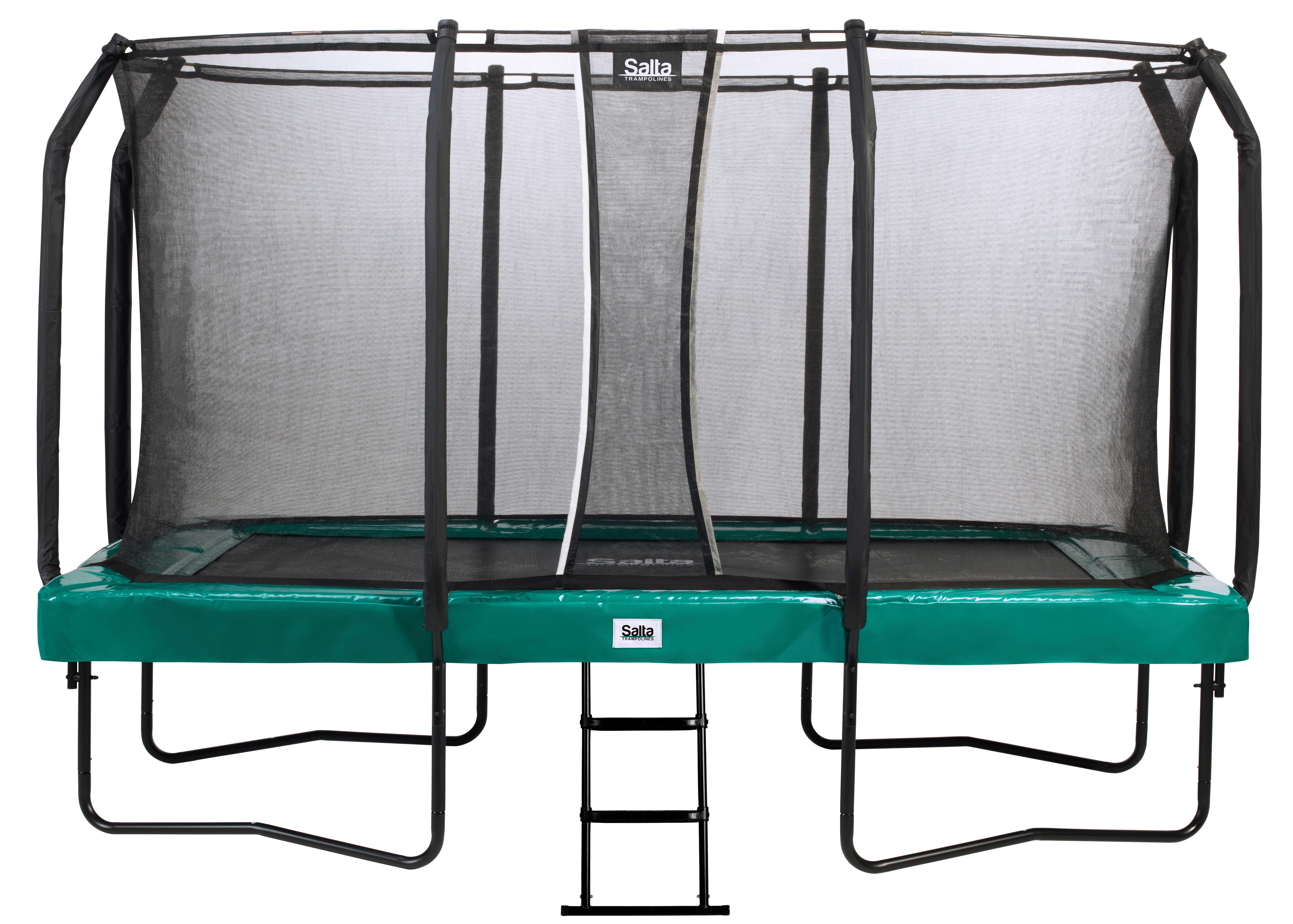 Trampolin Salta First Class ca. 244x427cm - Grün, KONVENTIONELL, Metall (244/427cm) - Salta