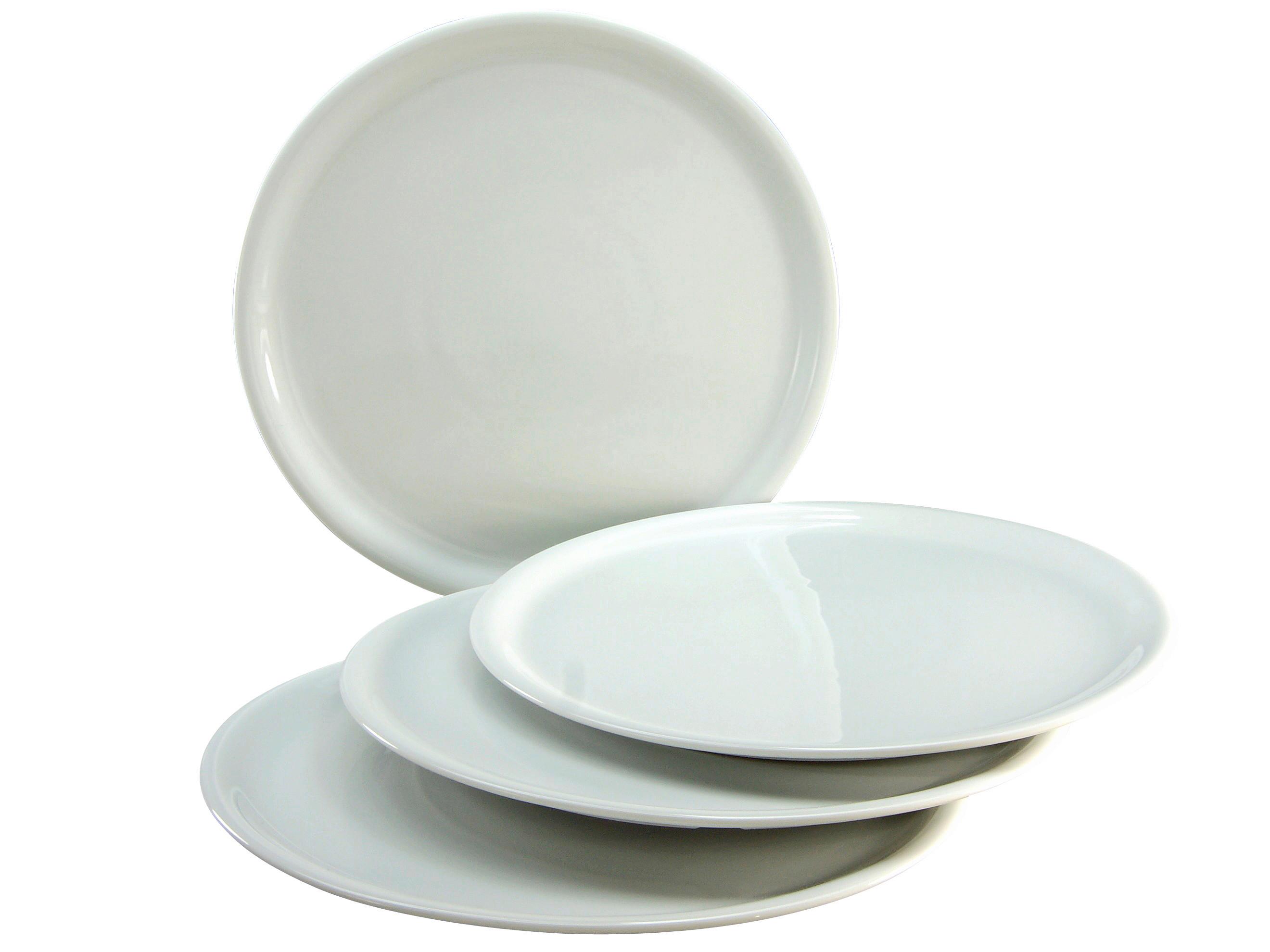 Set Krožnikov Za Pico Europa, 4-Delni - bela, keramika (33cm) - Creatable