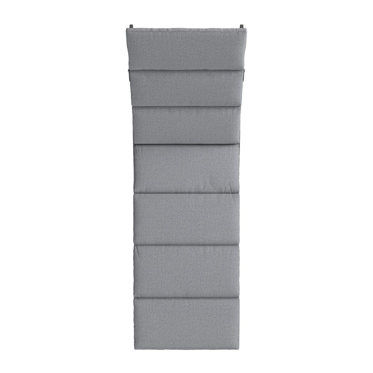 Vrtni Ležalnik Otti, Aluminij - siva/antracit, Basics, kovina/tekstil (211/44/75cm) - Mömax