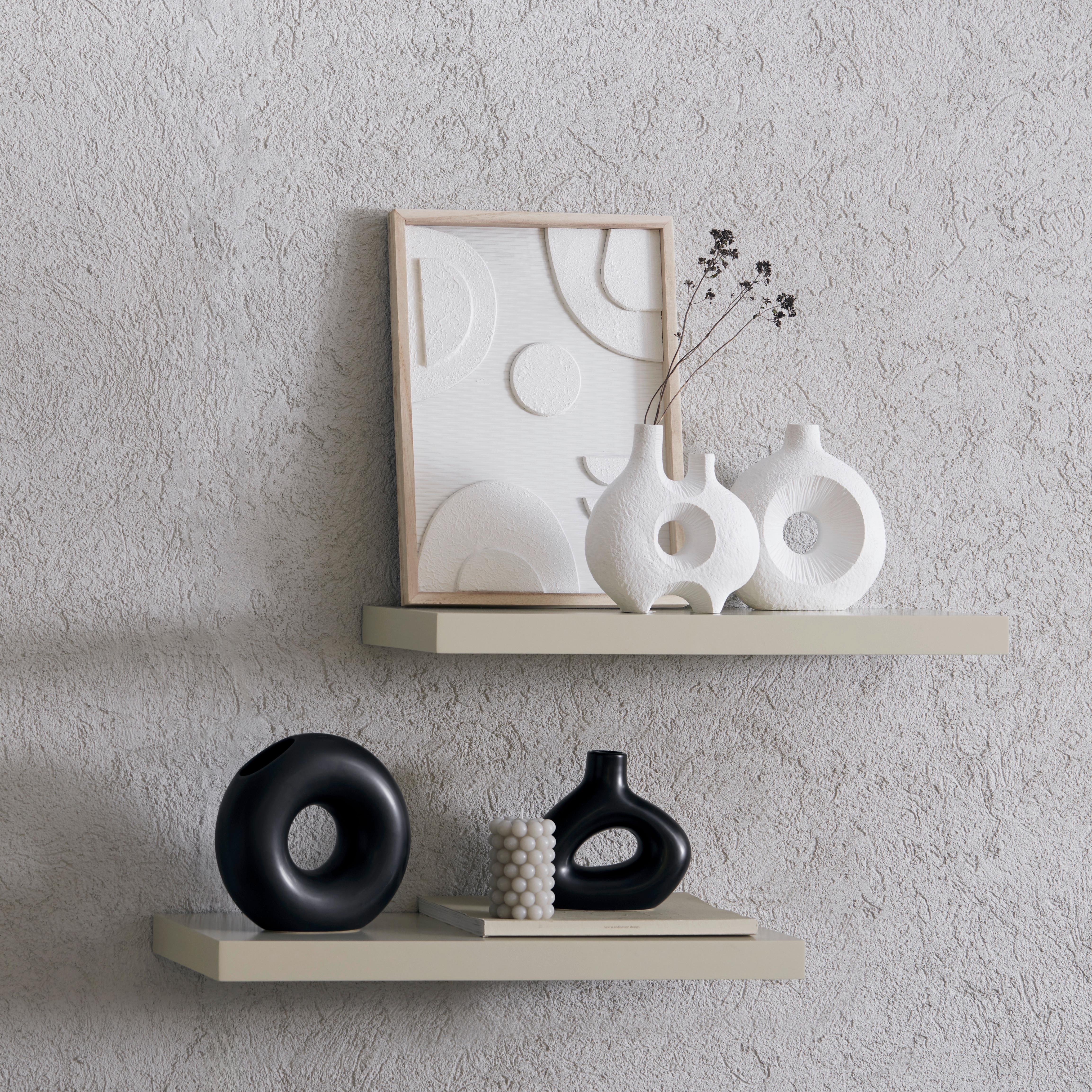 Vase Prado I in Weiß matt - Weiß, MODERN, Kunststoff (20/19/7cm) - Modern Living