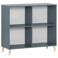 Aktenregal Serie 500 Blau ca. 100,1x92,6x41cm - Blau, MODERN, Holz/Holzwerkstoff (100,1/92,6/41cm) - MID.YOU