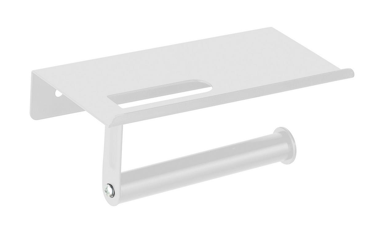 Držač Toaletnog Papira Allstar Walli - bijela, Konvencionalno, metal (18/9,5/7,5cm) - Wenko