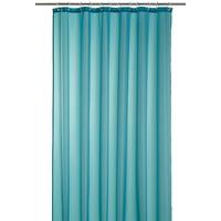 Duschvorhang Uni in Blau ca. 180x200cm - Blau, KONVENTIONELL, Textil (180/200cm) - Modern Living