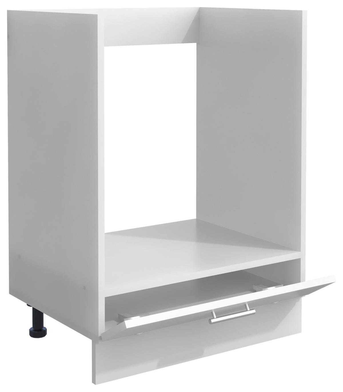 Omara Za Vgradnjo Štedilnika Esilo, Bela - bela/barve aluminija, Design, kovina/leseni material (60/82/46cm) - MID.YOU