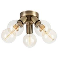 Deckenleuchte Mazzo Messingfarben max. 40 Watt - Messingfarben, Basics, Metall (21/21/10,5cm) - Markslöjd