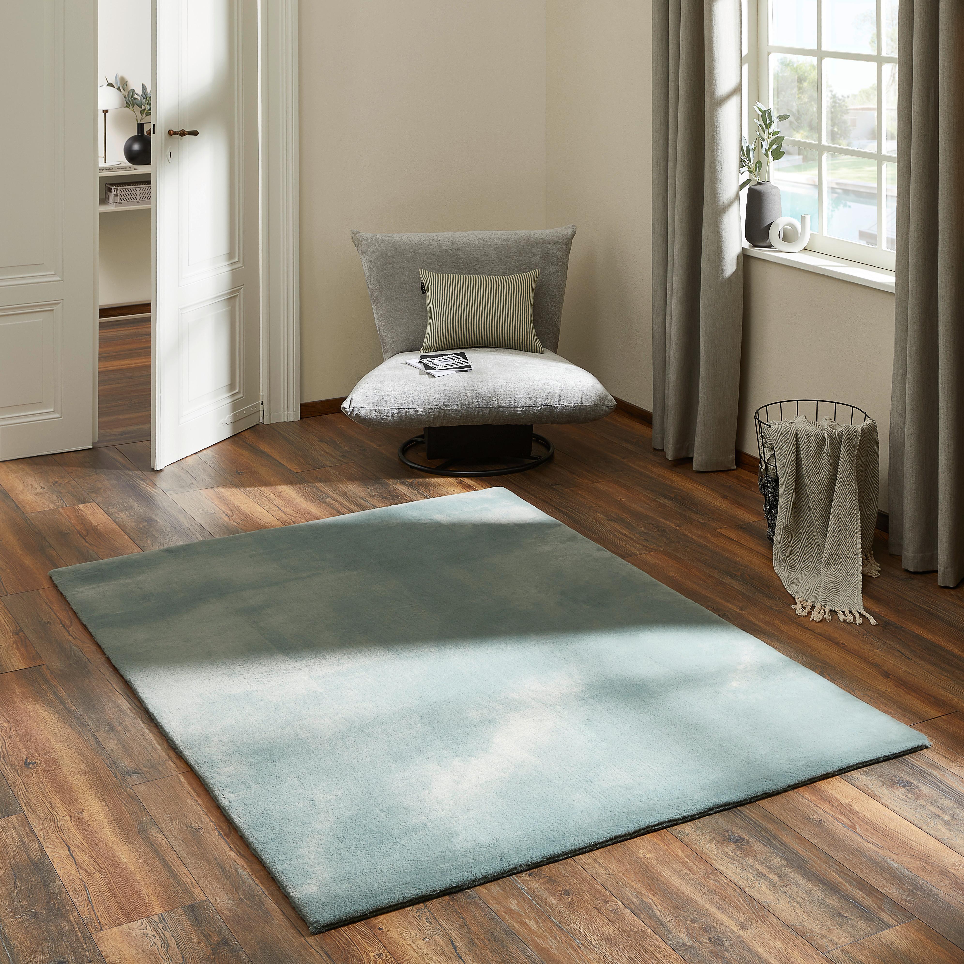 DYWAN Z WYSOKIM RUNEM LAGOS - zielony, Design, tkanina (160/230cm) - Novel