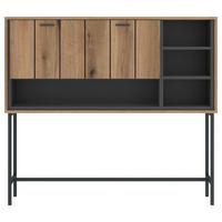 Comodă cu uși SHIRLEY - Konventionell, material pe bază de lemn (127/112,5/40cm) - Zandiara
