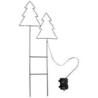 Dekobaum Lilly Schwarz max. 0,6 Watt - Schwarz, Kunststoff/Metall (29/70/2,5cm) - Mömax