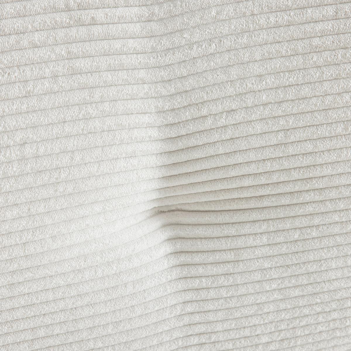 salon panoramique in Weiss - Weiss/Schwarz, Modern, Holzwerkstoff/Textil (301/196cm) - Premium Living