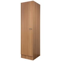 Geschirrschrank "Nano" , Buche - Edelstahlfarben/Buchefarben, MODERN, Holzwerkstoff/Kunststoff (50/200/57cm) - FlexWell