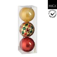 Set Kroglic Za Božično Jelko Xmas Classic - 3 Delni Set - Moderno (12cm) - Mömax