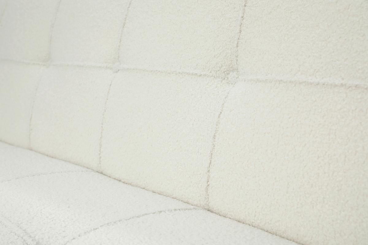 Zofa S Posteljno Funkcijo Billund, Bela - srebrne barve/bela, Basics, kovina/tekstil (179/75/90cm) - Livetastic