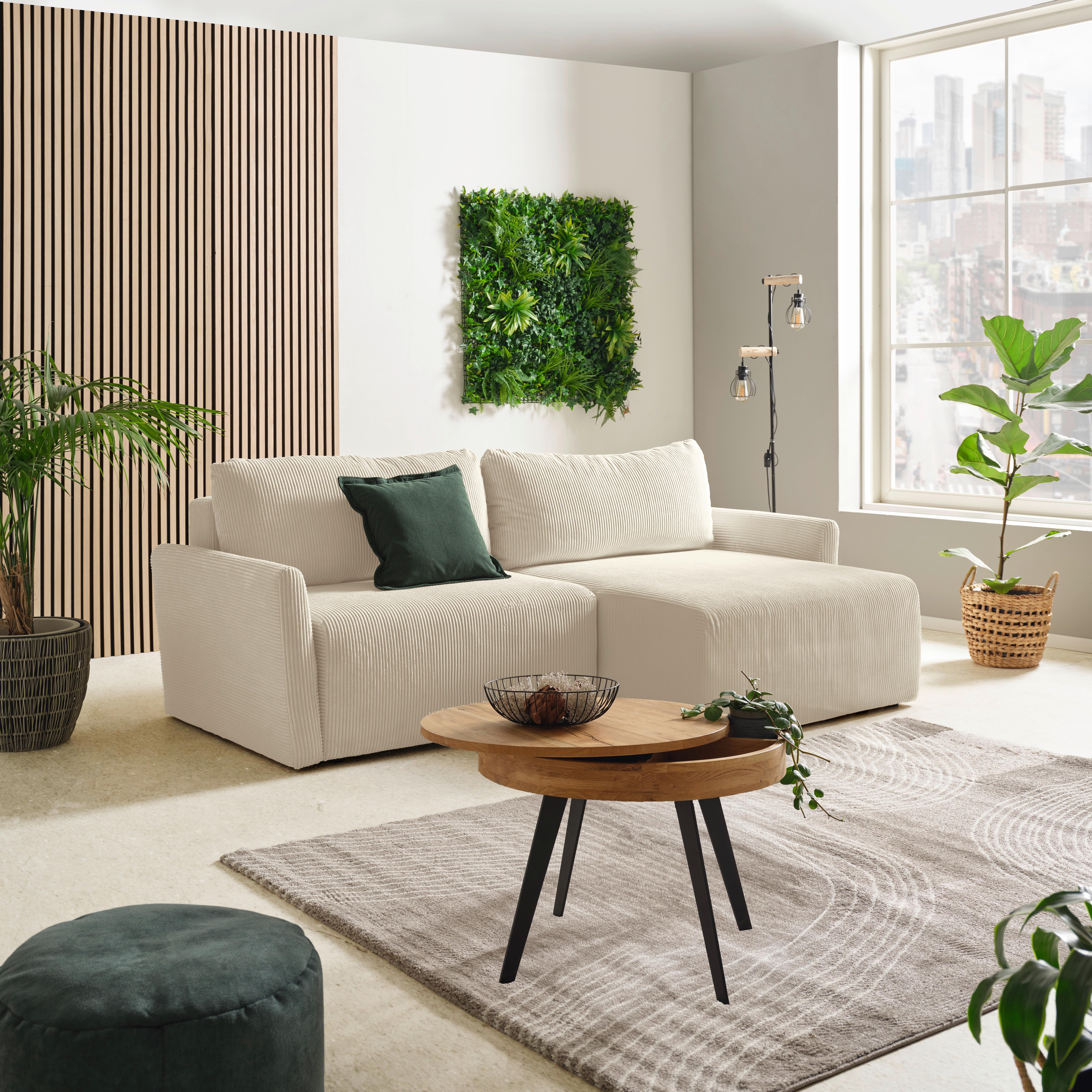 Coltar SONOS - bej/ecru, Modern, textil (228/146cm)