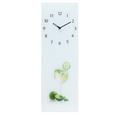 Wanduhr Hugo, ca. 20x60x3,5cm - Multicolor, KONVENTIONELL, Glas/Metall (20/60/3,5cm)