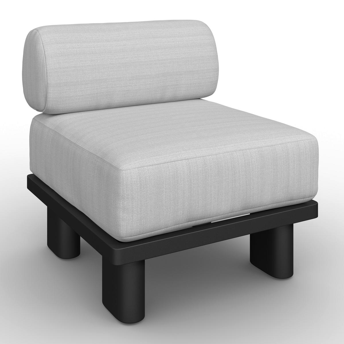 Garnitură grădină Lumea - gri deschis/gri închis, Modern, plastic/metal - Bessagi Garden