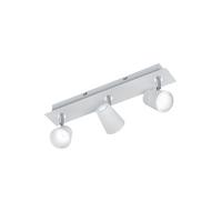 LED-Strahler Narcos in Weiß/Chrom max. 18 Watt - Chromfarben/Weiß, Design, Metall (16/45/7,5cm) - Trio Leuchten