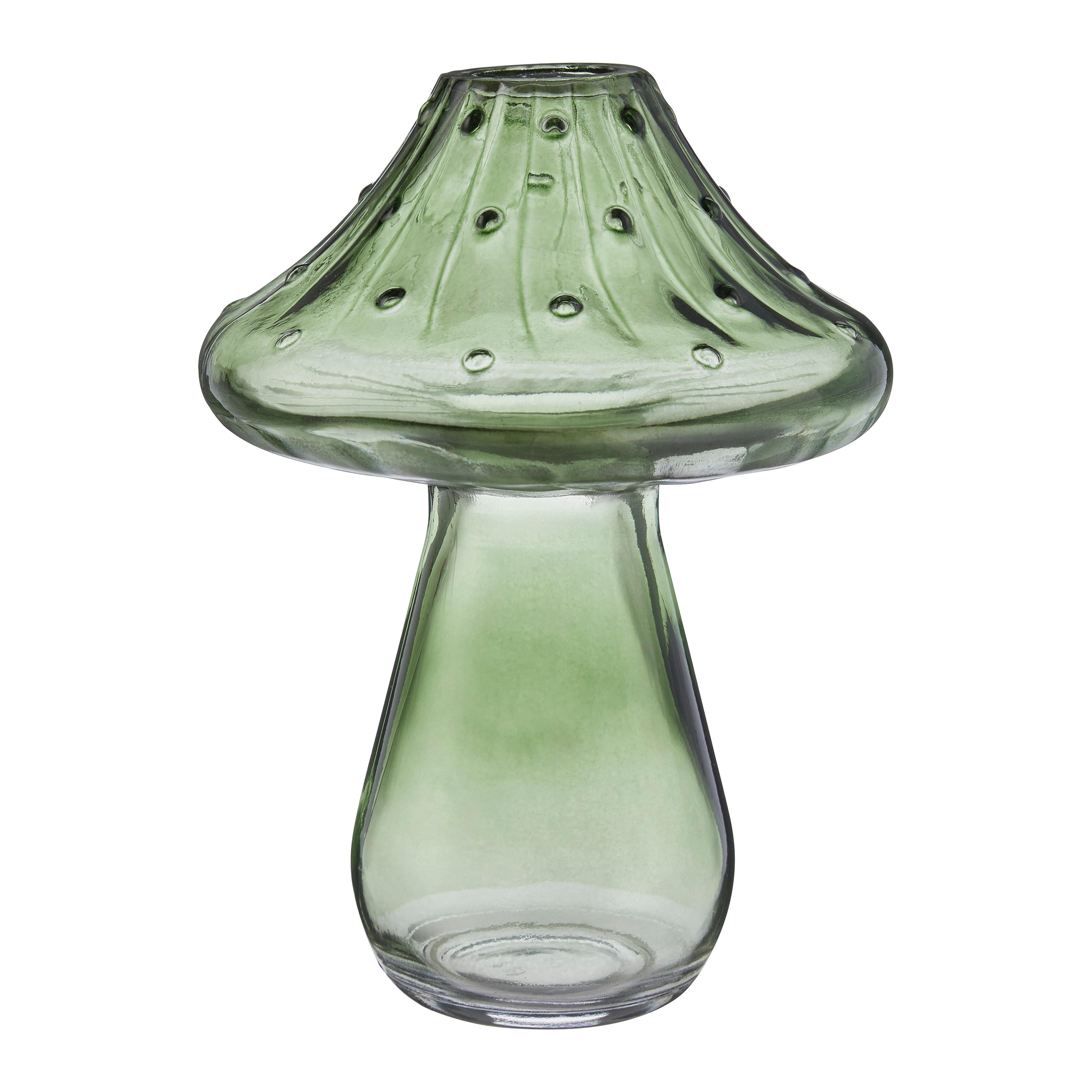 Dekopilz Andi Grün - Grün, KONVENTIONELL, Glas (10/14cm) - Modern Living