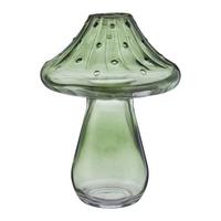 Dekopilz Andi Grün - Grün, KONVENTIONELL, Glas (10/14cm) - Modern Living