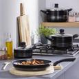 Set Posod Tabitha - črna, Konvencionalno, kovina/umetna masa - Mömax modern living Set Posod Tabitha - črna, Konvencionalno, kovina/umetna masa - Mömax modern living