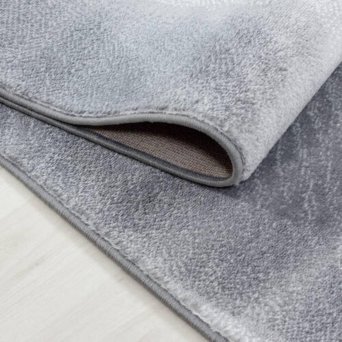 Flachwebeteppich Parma Schwarz ca. 280x370cm - Schwarz, Design, Textil (280/370cm) - Novel