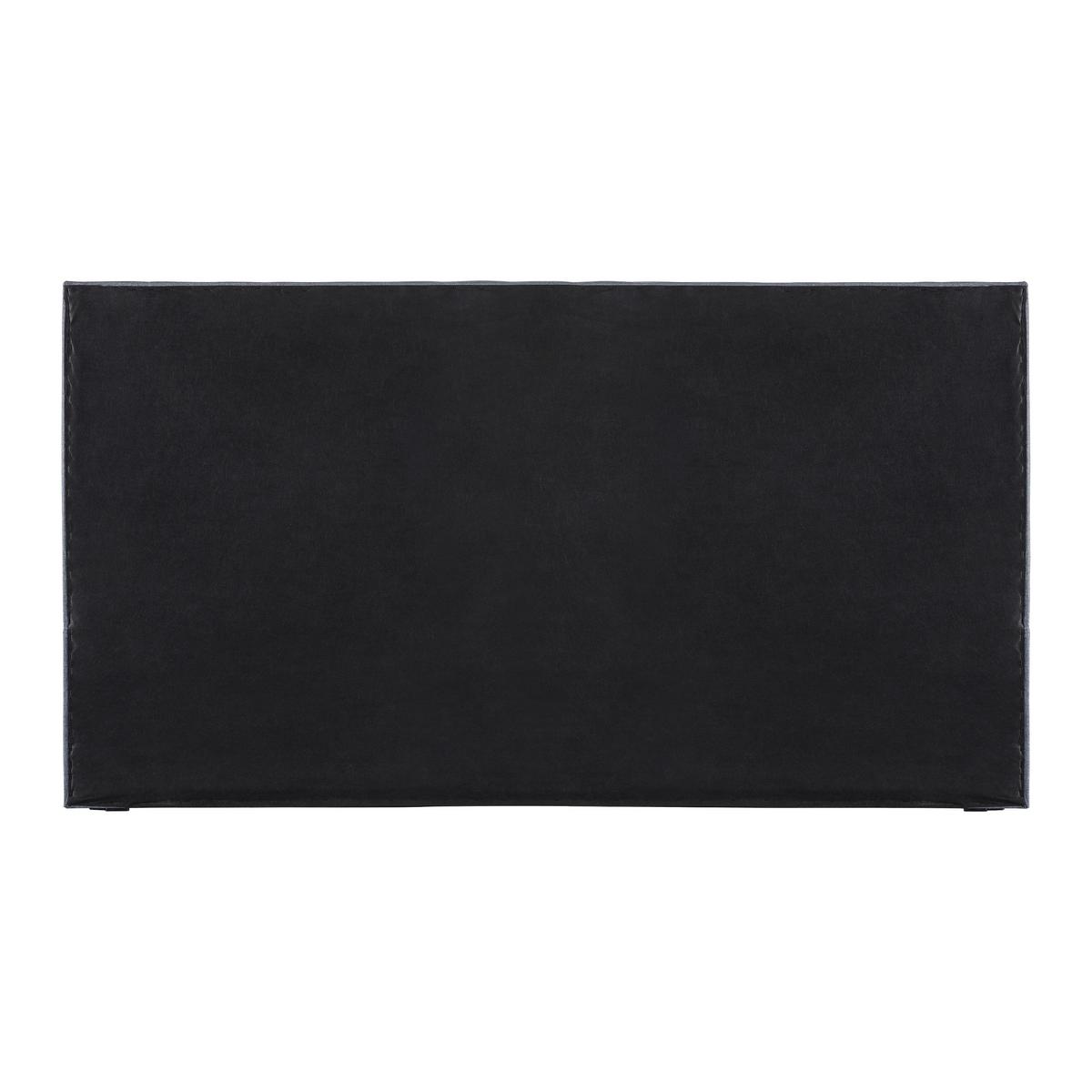 Boxbett Lucy 2 ca.180x200cm Grau mit Topper - Schwarz/Grau, MODERN, Holz/Holzwerkstoff (180/200cm) - Bessagi Home